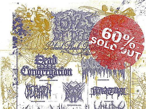 TONES OF DECAY má kompletní sestavu, headlinery jsou DEAD CONGREGATION a UNDERGANG - info