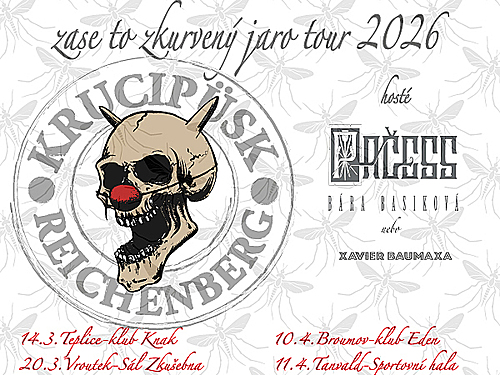 PAČESS s Bárou Basikovou uzavírají společnou kapitolu novým albem a tour s KRUCIPÜSKEM - info